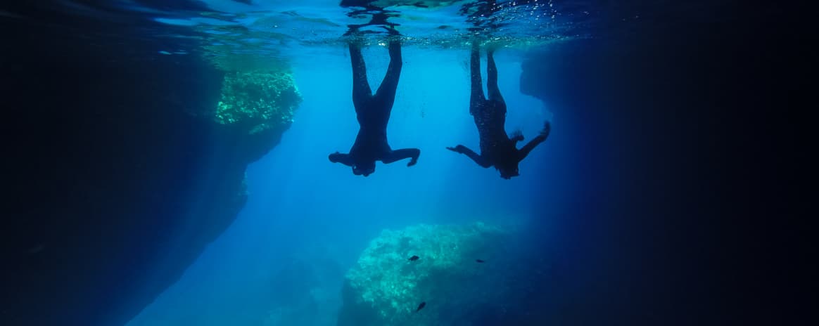 snorkeling and diving